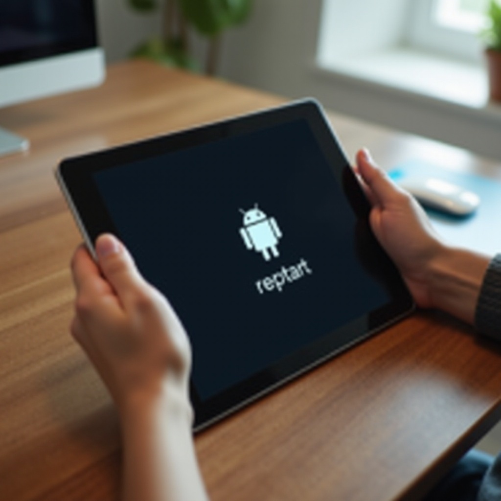 how do you restart an android tablet