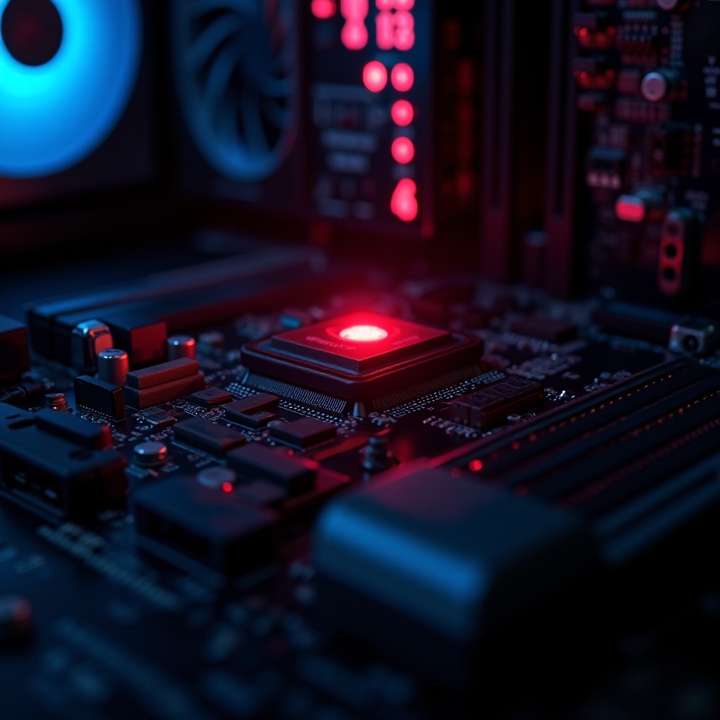 Troubleshooting the ‘Boot Light on Motherboard, No Display’ Issue