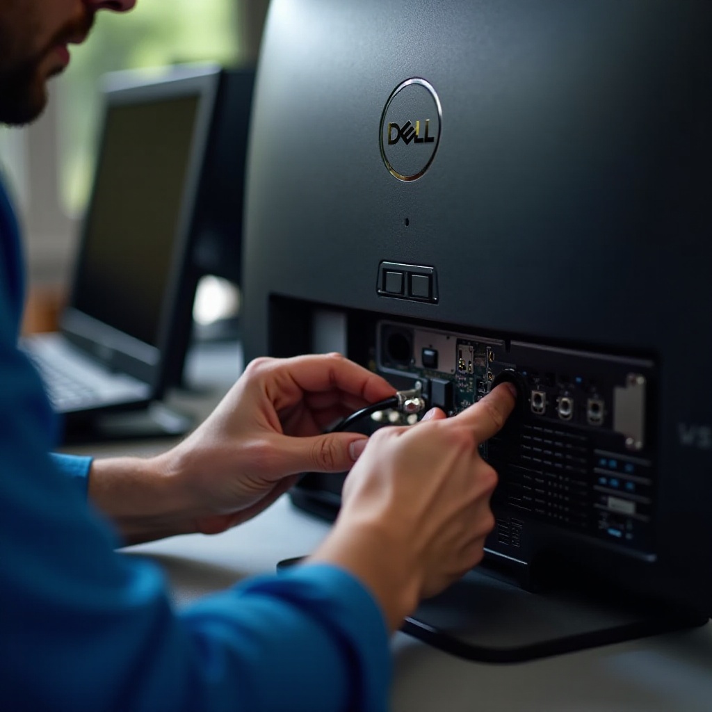 dell pc 3020 tidak menampilkan monitor kedua