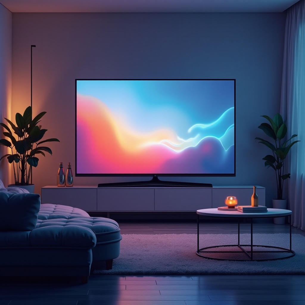 TV 화면의 왜곡을 최적의 시청으로 수정하는 방법