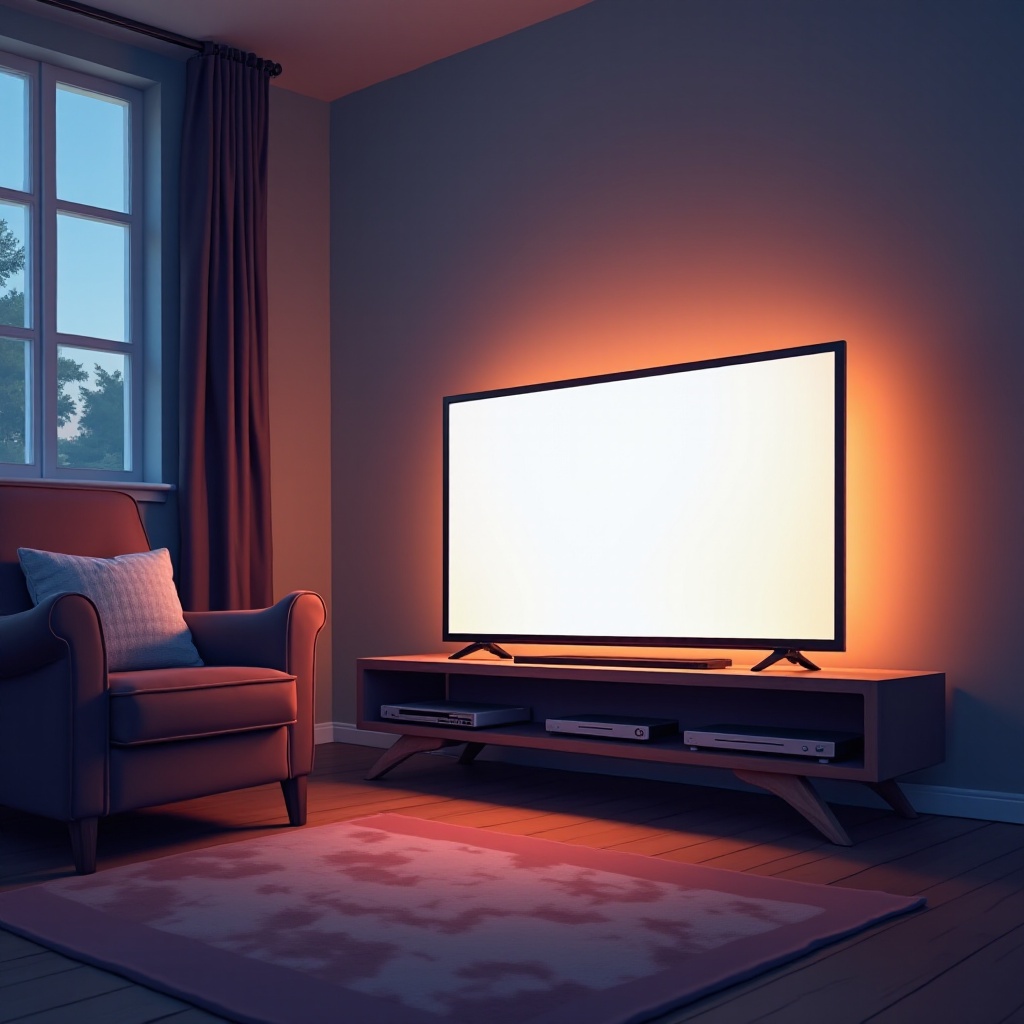 suara TV nyala tetapi tidak ada gambar