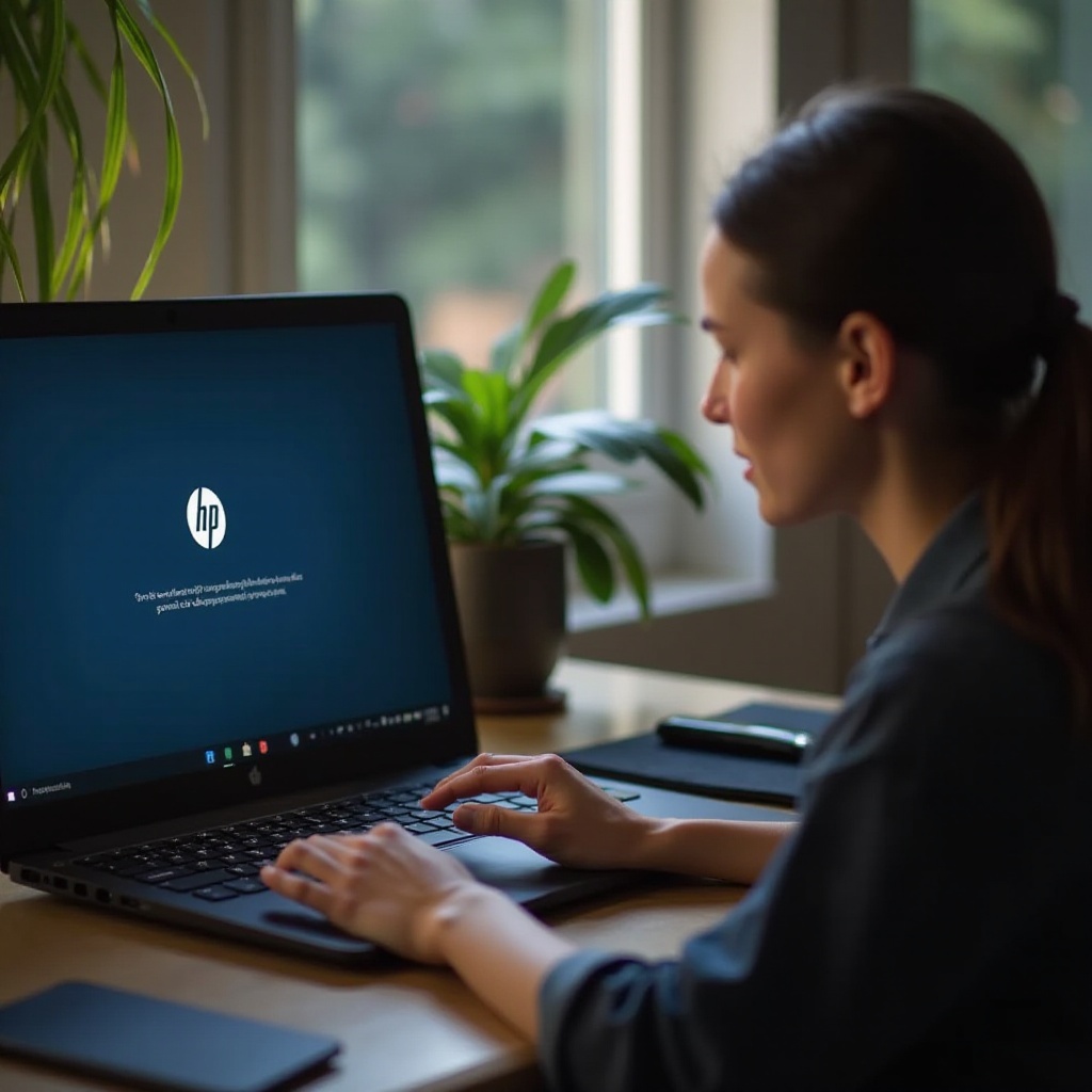 HP-kannettava käynnistyy hitaasti