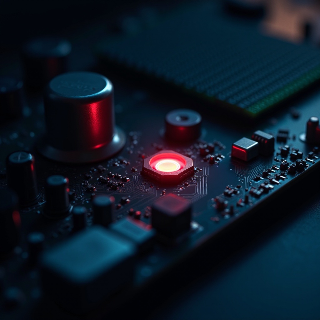 boot light on motherboard no display