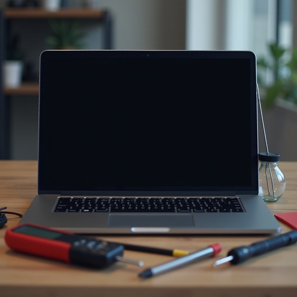 kannettavan tietokoneen näyttö ei toimi