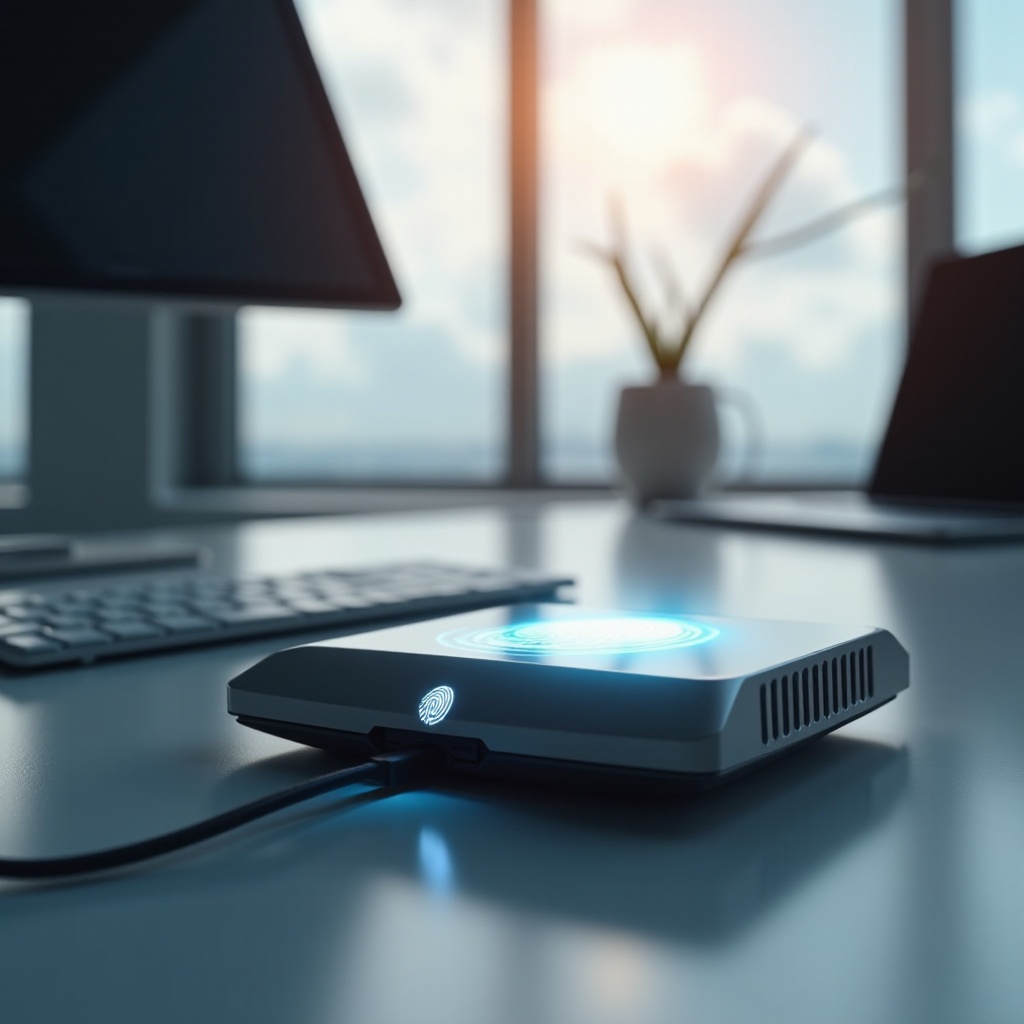 지문 인식 기술이 통합된 미니 PC의 강력함을 발견하세요.