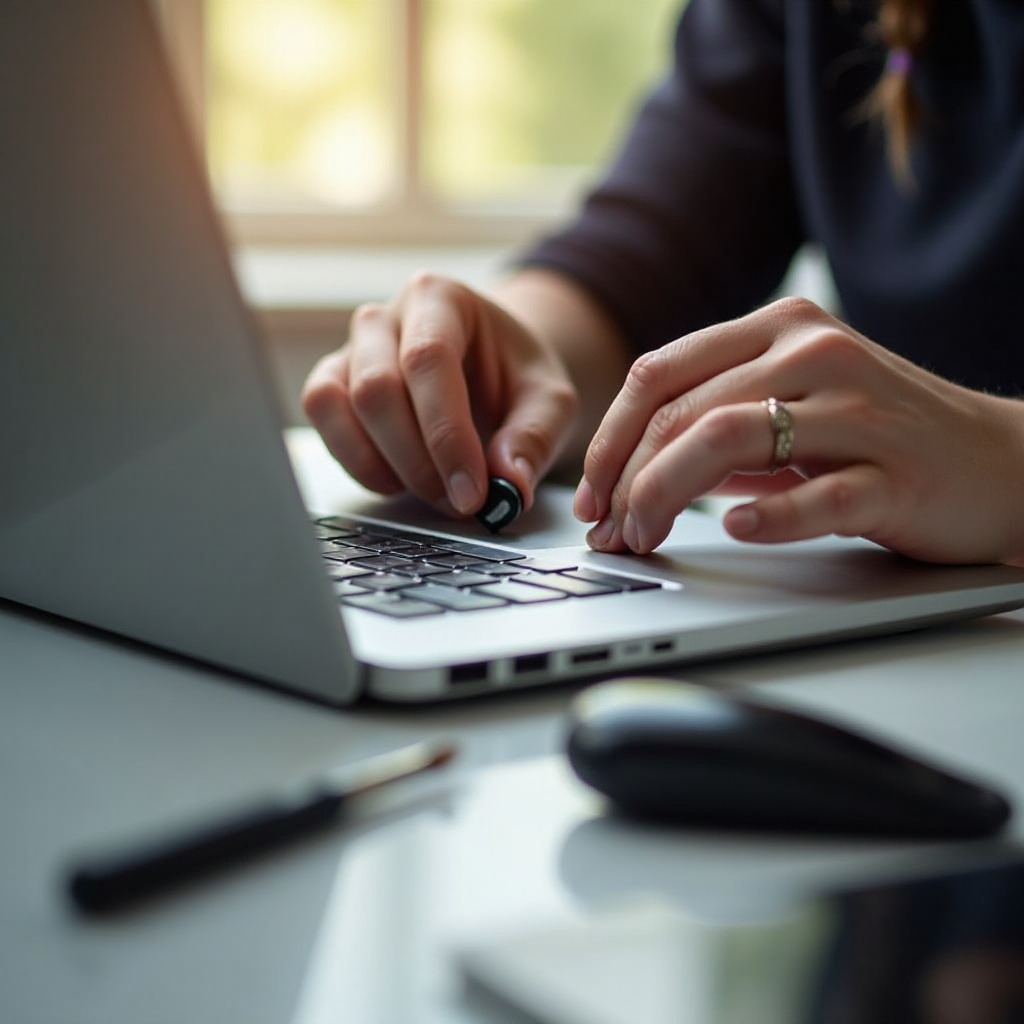 prawy przycisk myszy nie działa na laptopie