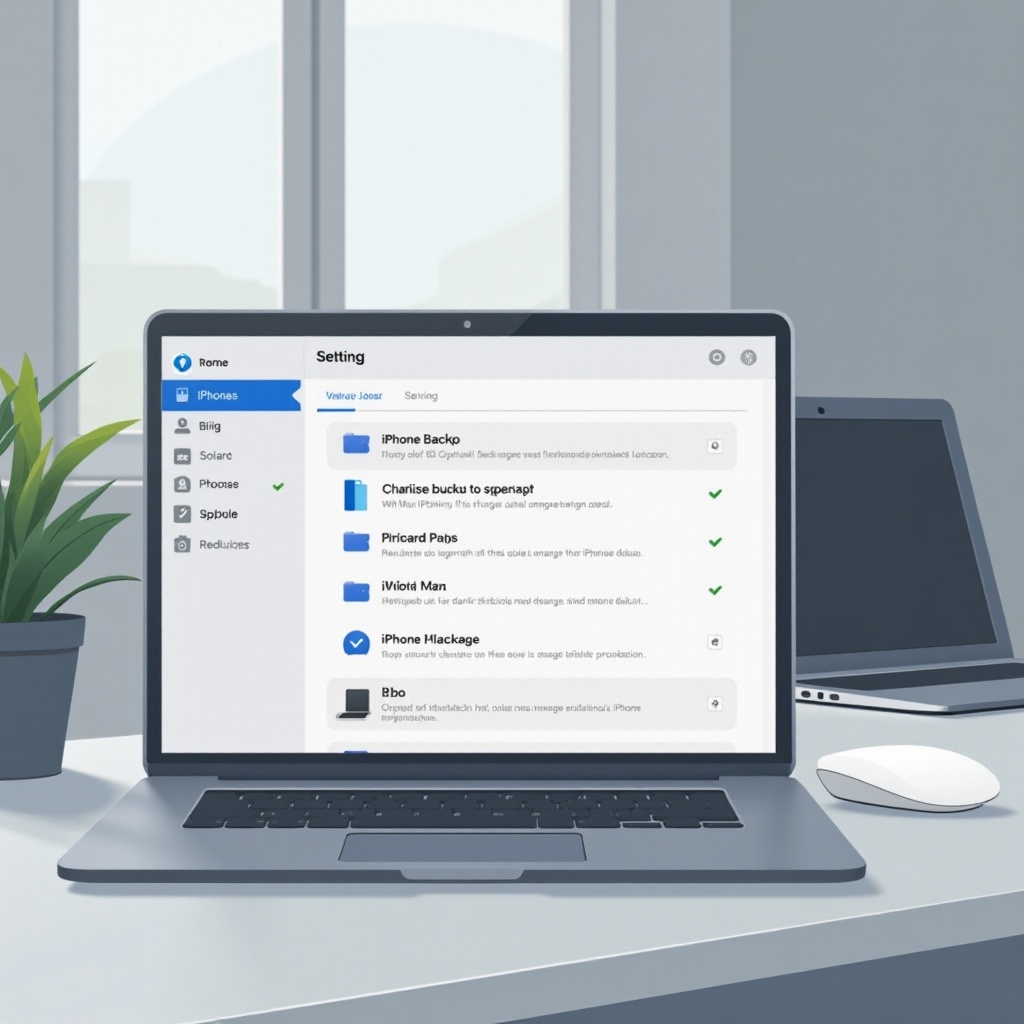iPhoneバックアップの場所を変更する方法