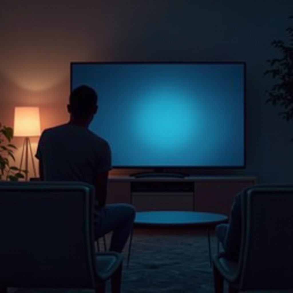 knipperend licht op Samsung-tv