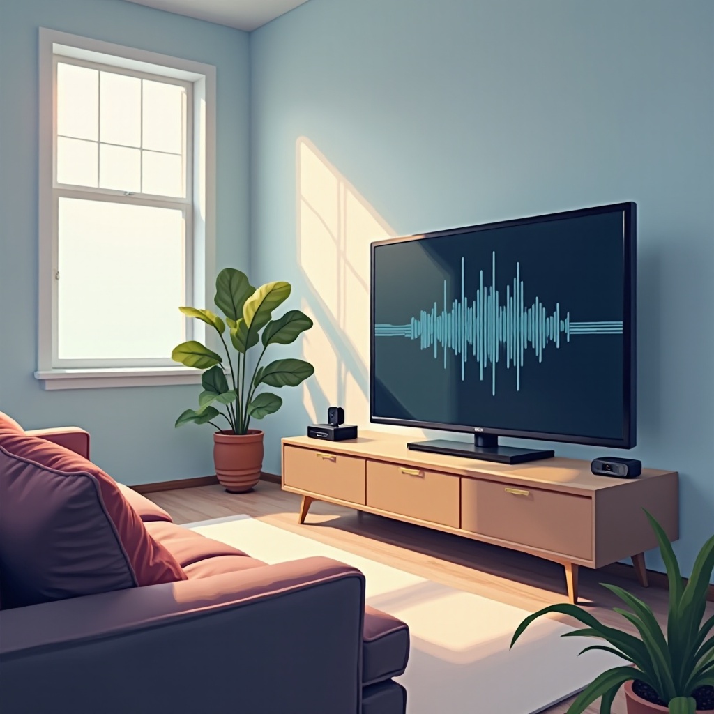 television ääni on päällä, mutta kuvaa ei näy