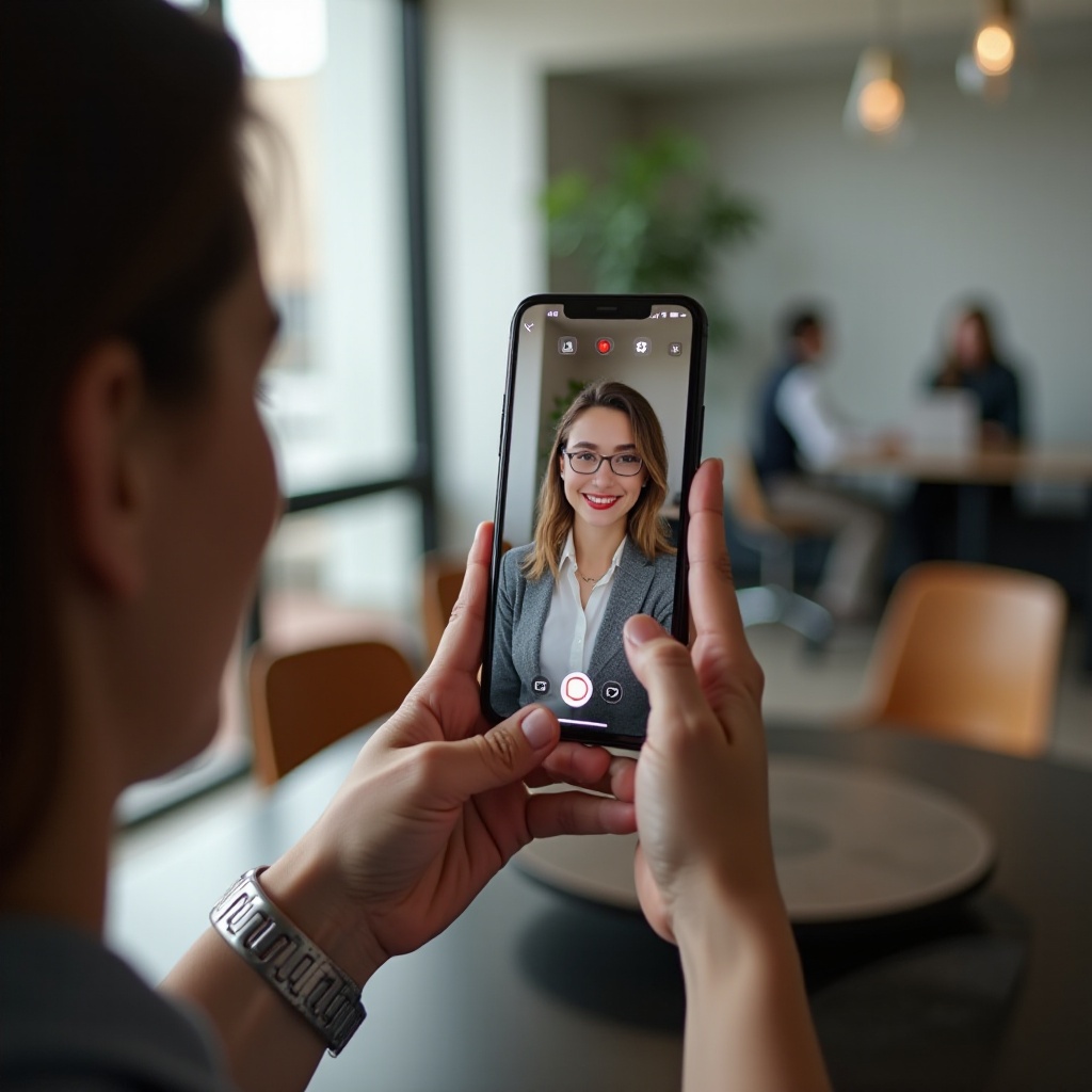 iPhoneでFaceTimeのバーチャル背景を使用する方法