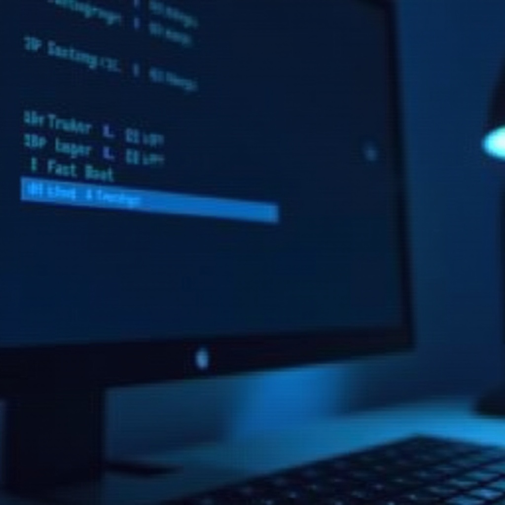 BIOS 설정에서 Fast Boot 비활성화: Windows PC를 위한 완벽 가이드