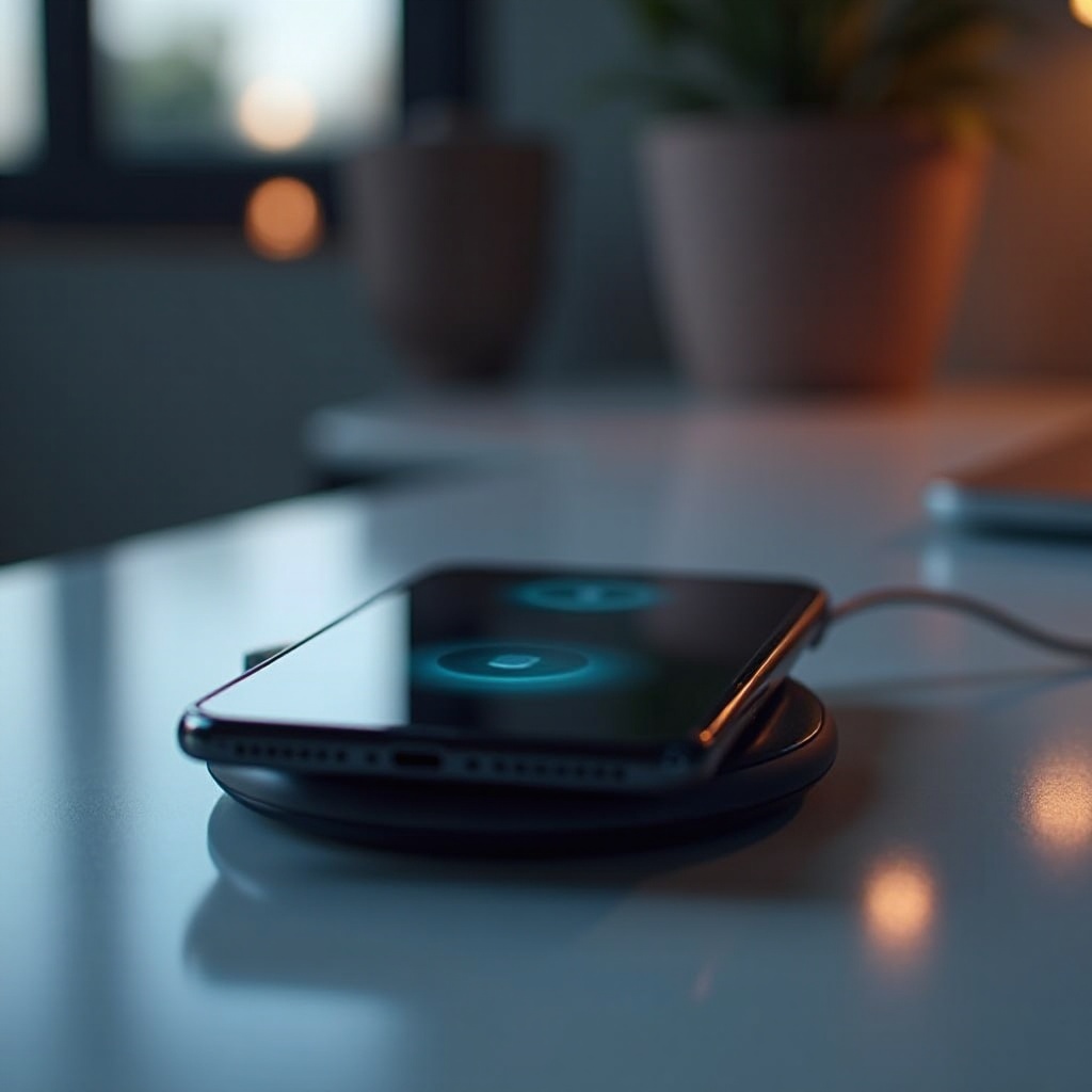 電話がワイヤレス充電器で充電されません
