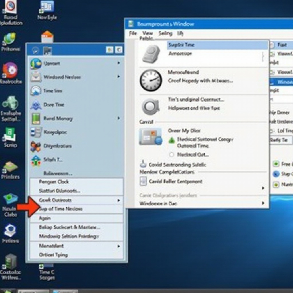 เวลาผิดใน Windows 10