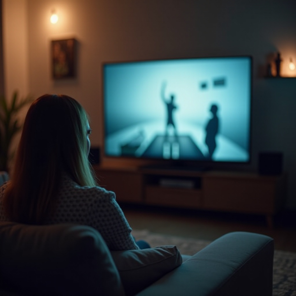 gambar tv terdistorsi