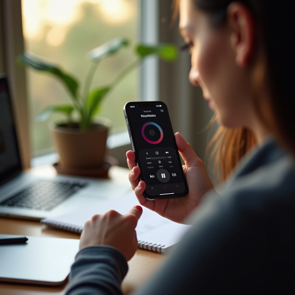 het volume van de iPhone blijft toenemen nadat ik het lager zet