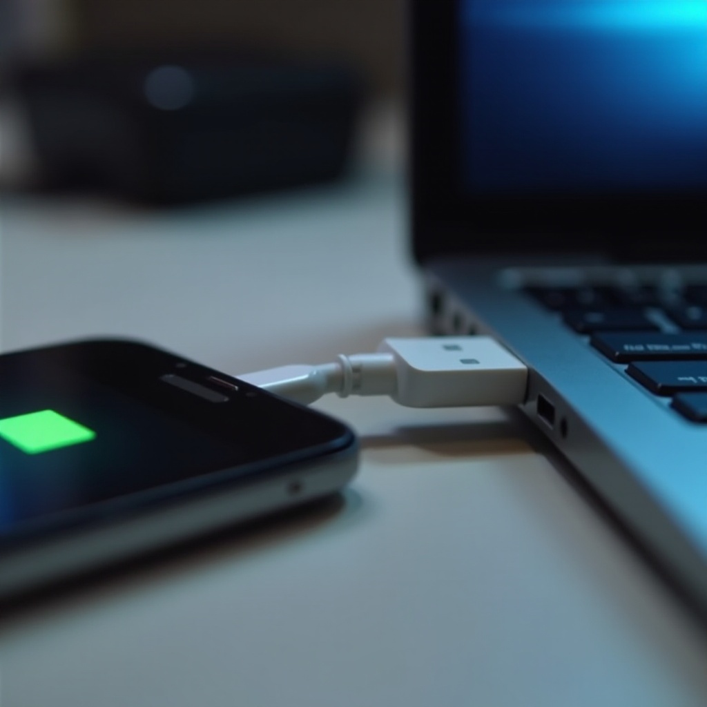 apakah mengisi daya ponsel Anda di usb laptop merusak bingkai
