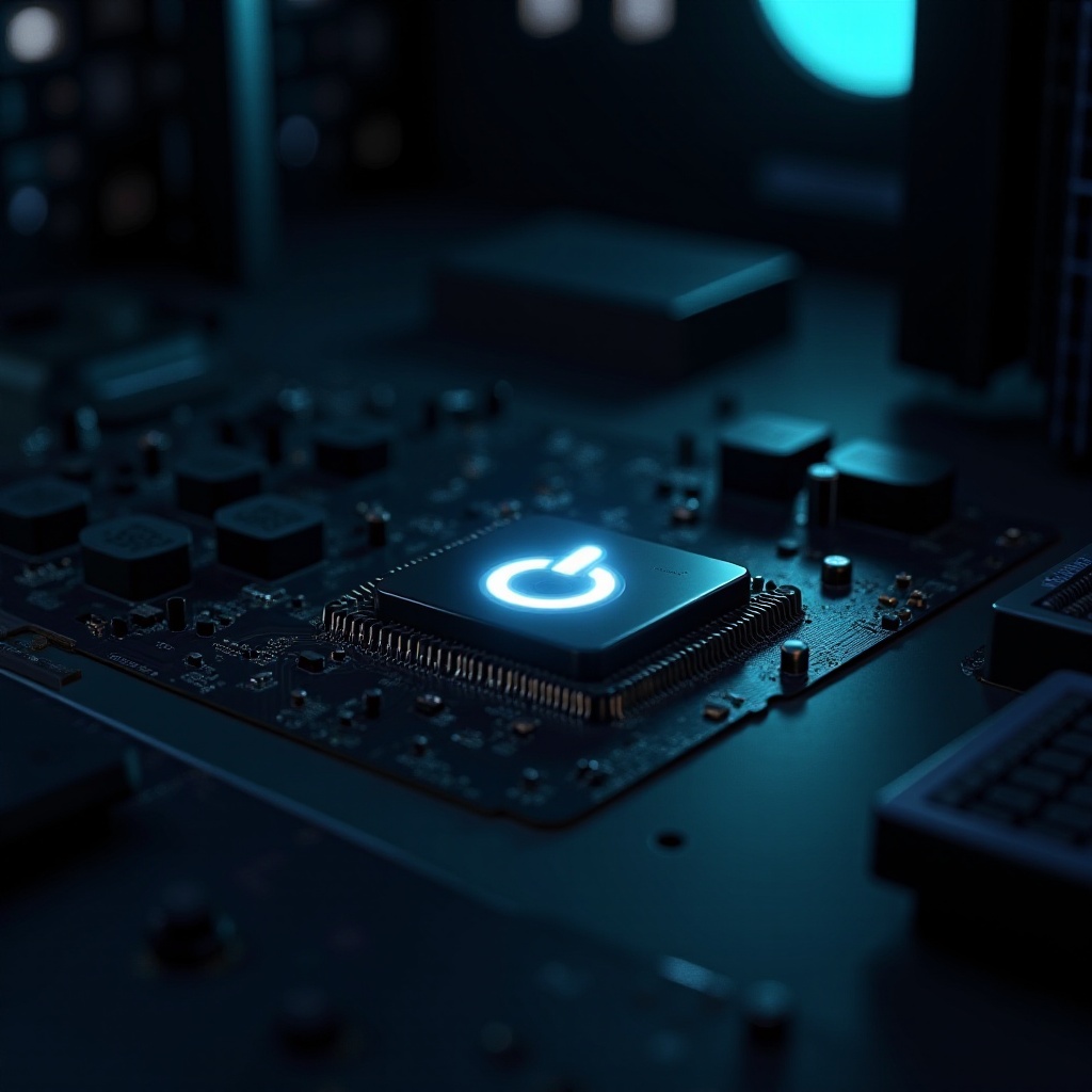 Vianetsintä ’Emolevyn käynnistysvalo, ei näyttöä’ -ongelmalle.