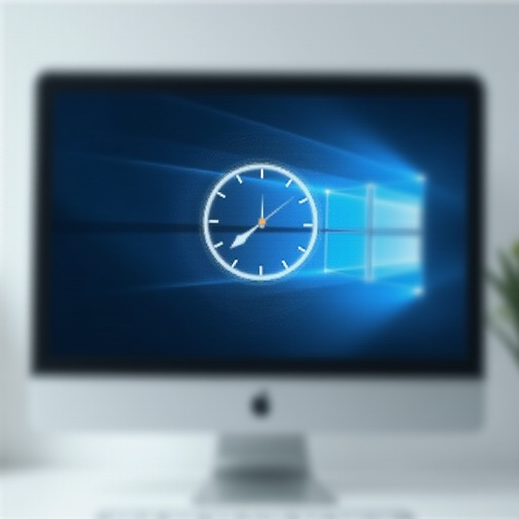 Windows 10で時間が間違っています