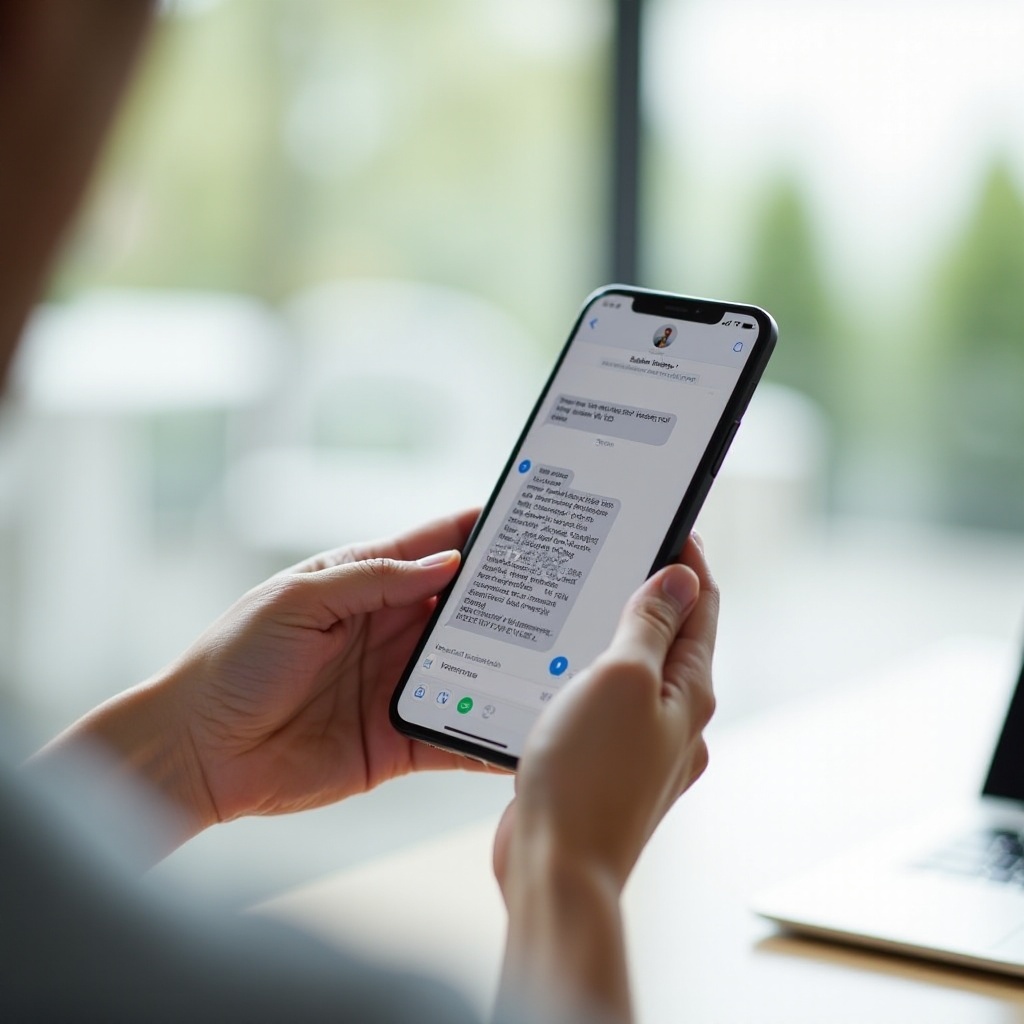 How to Go to the Beginning of a Text Conversation on iPhone