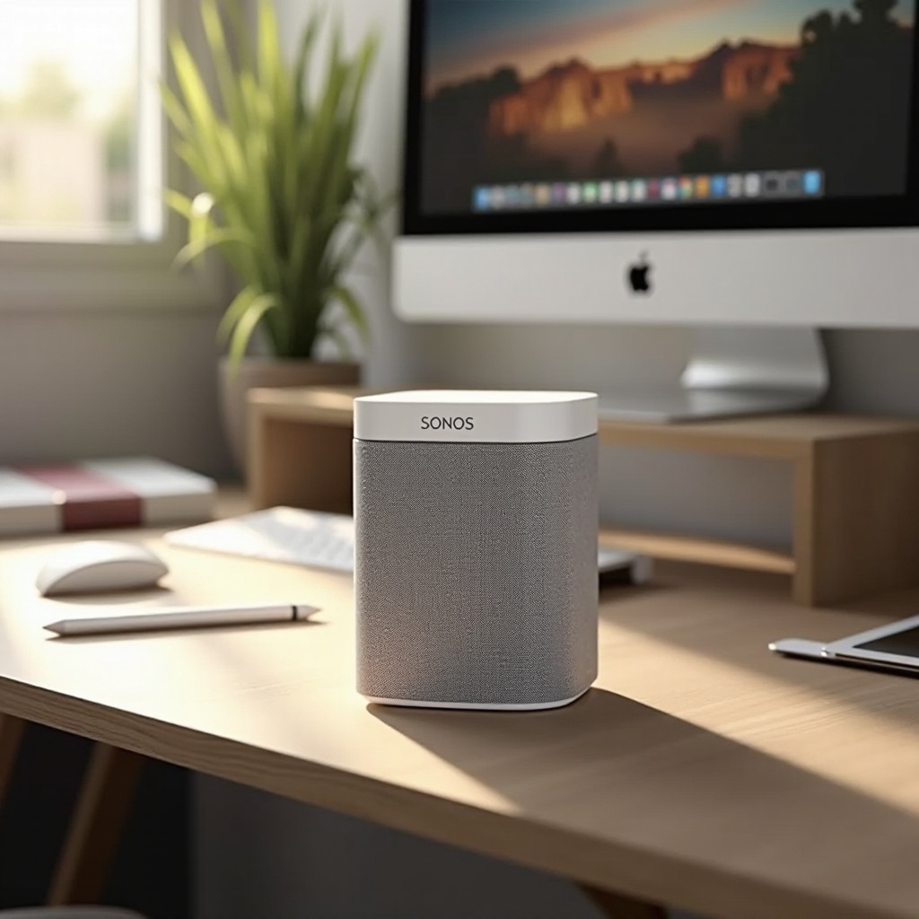 sonos sebagai speaker desktop