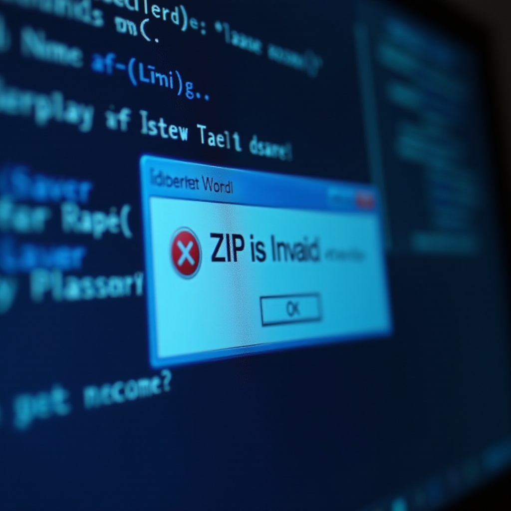 Windowsエラーのトラブルシューティング: ‘フォルダーを開けません。ZIPが無効です’