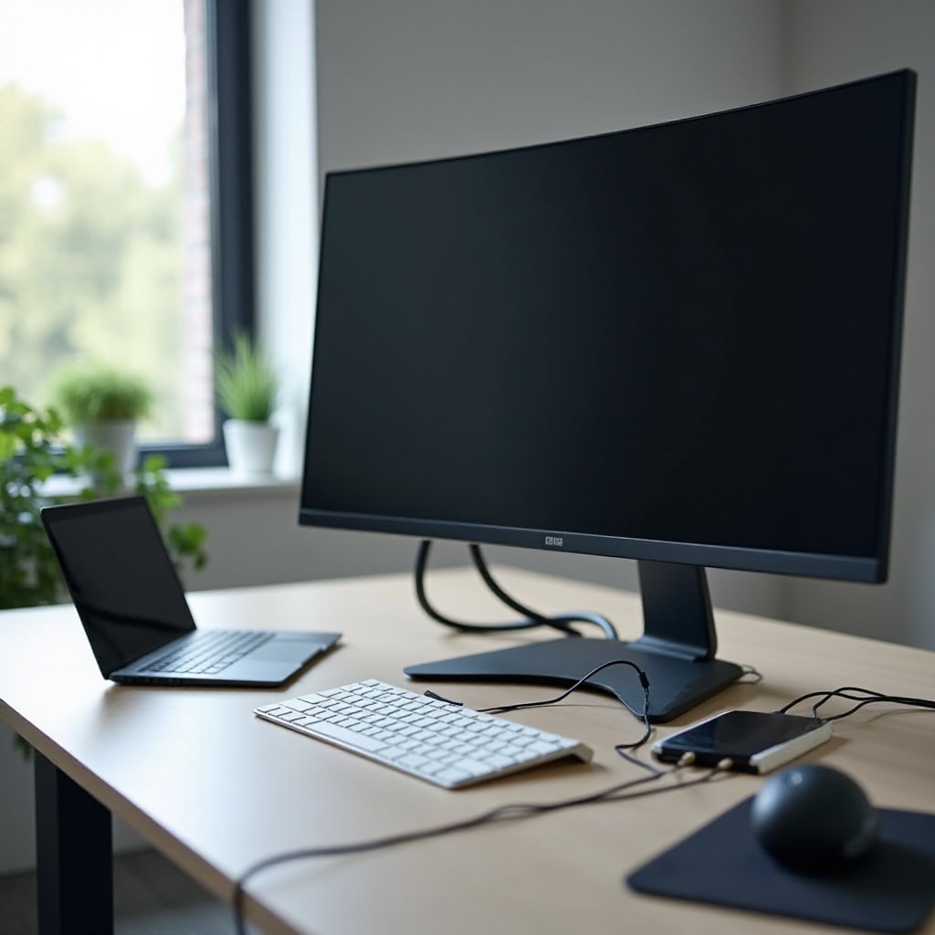 Cara menggunakan monitor seri HP 524sw tanpa CPU