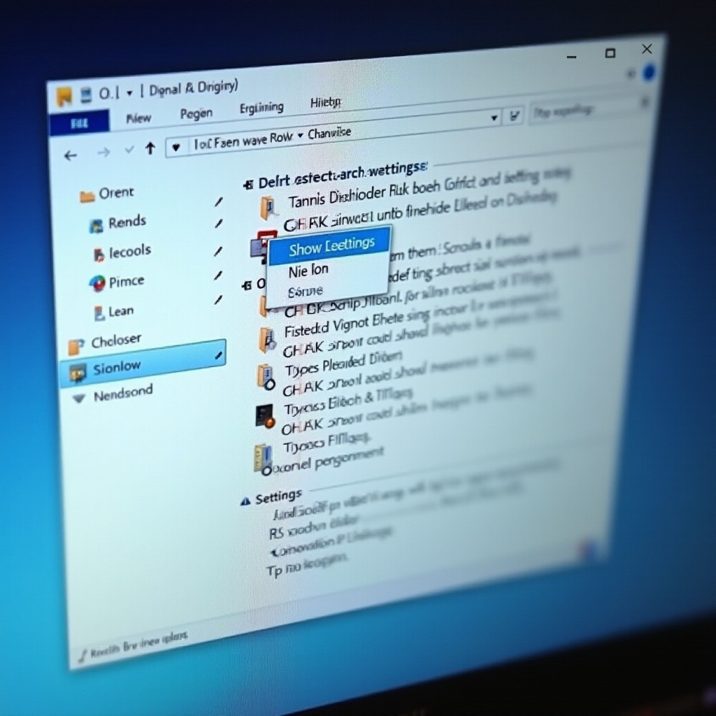 Windows 10에서 숨김 파일 표시: 자세한 가이드
