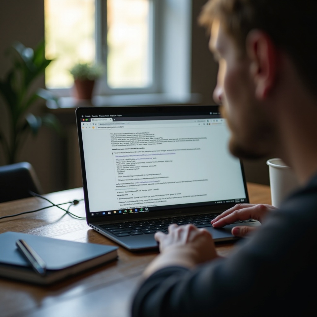 cara melihat file cmbl di Chromebook