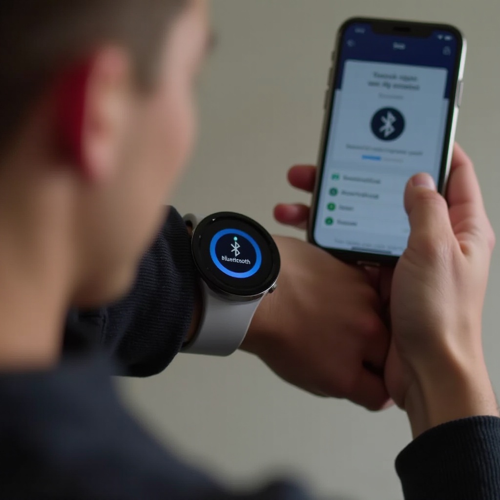 how to synchronize smart watch with phone