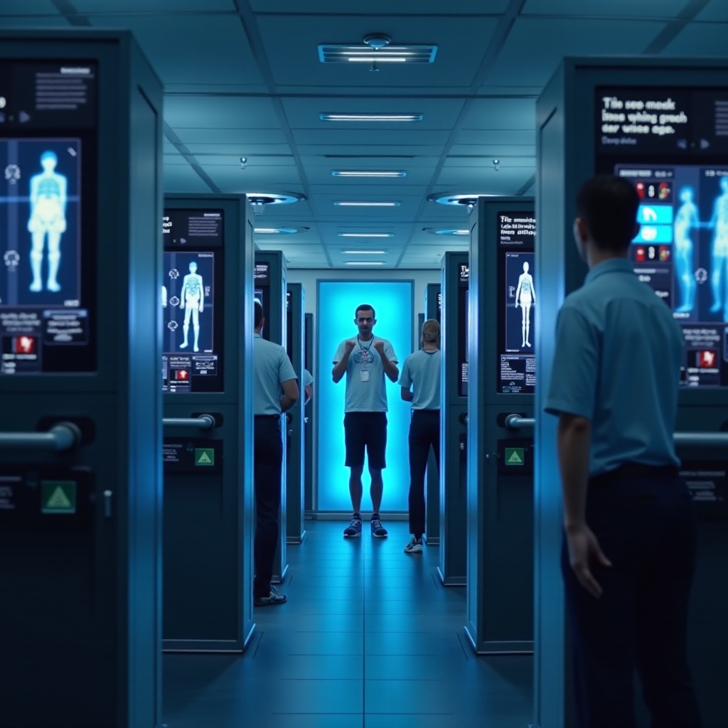 can tsa scanners see inside your body